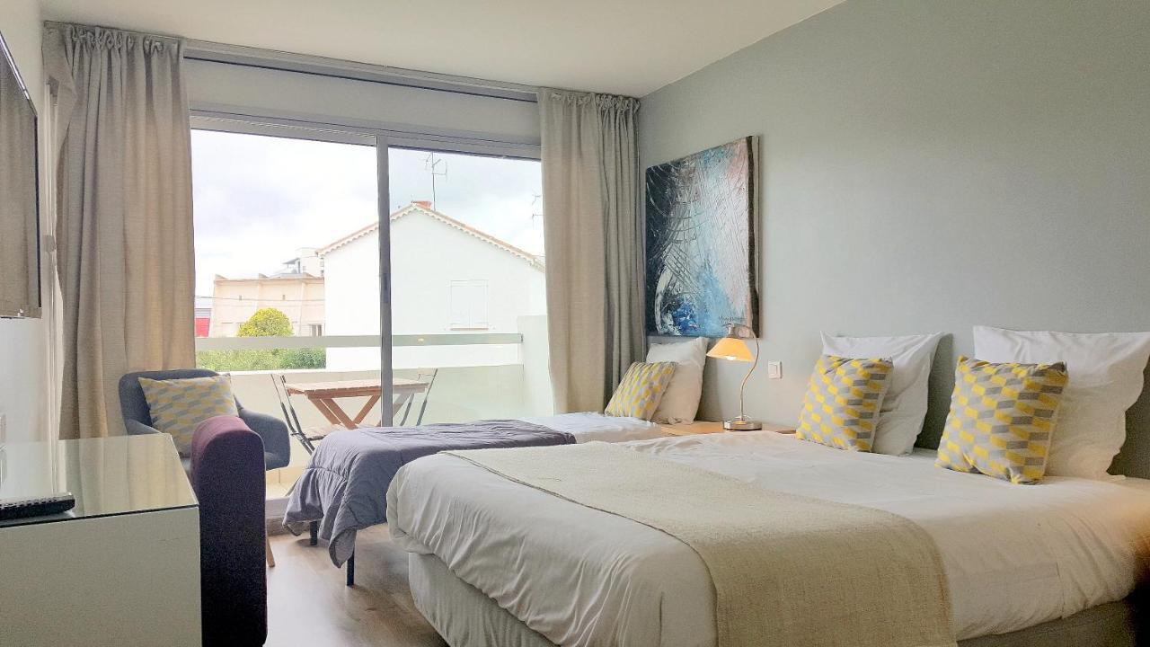 Fréjus Hotel Sable Et Soleil - Port, Plage Et Jacuzzi Prive מראה חיצוני תמונה